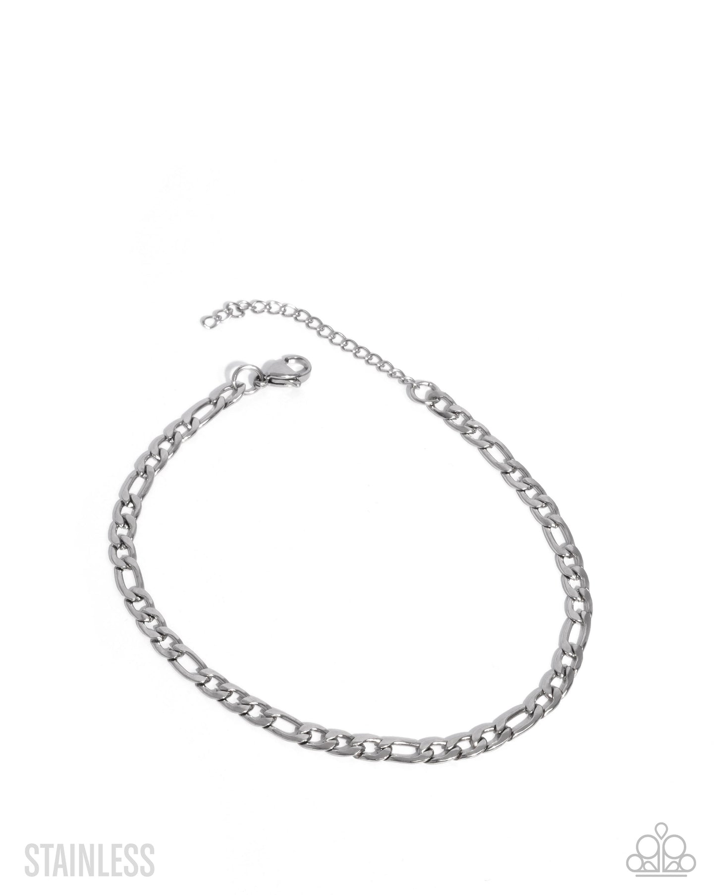 Complete Look - Silver Men's Chain & Bracelet Set