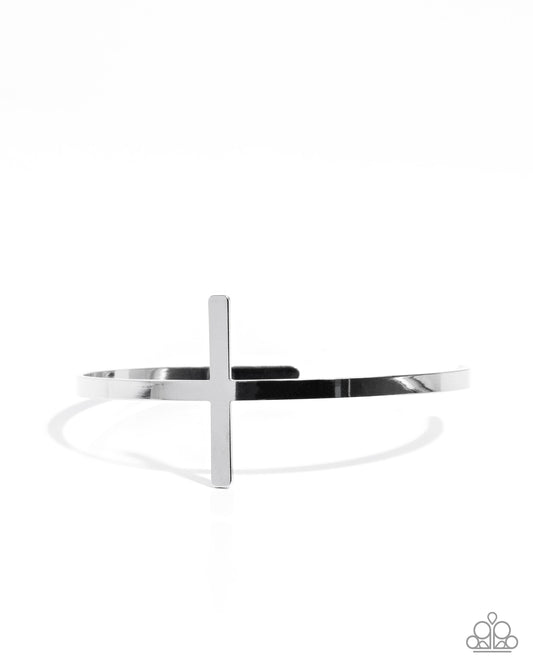 Holy Headline - Silver Cross Bracelet