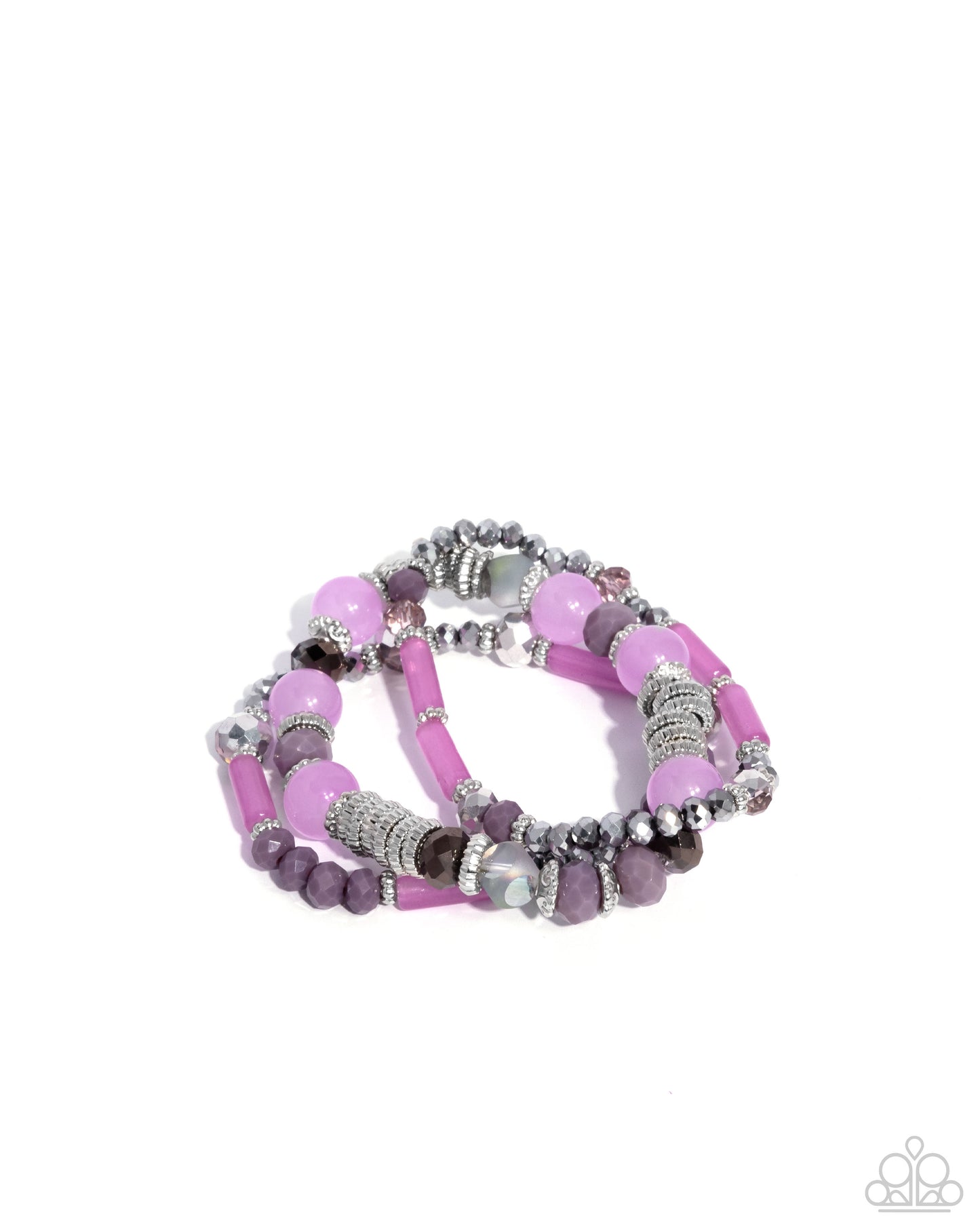 Colorful Conversation - Purple Bracelet
