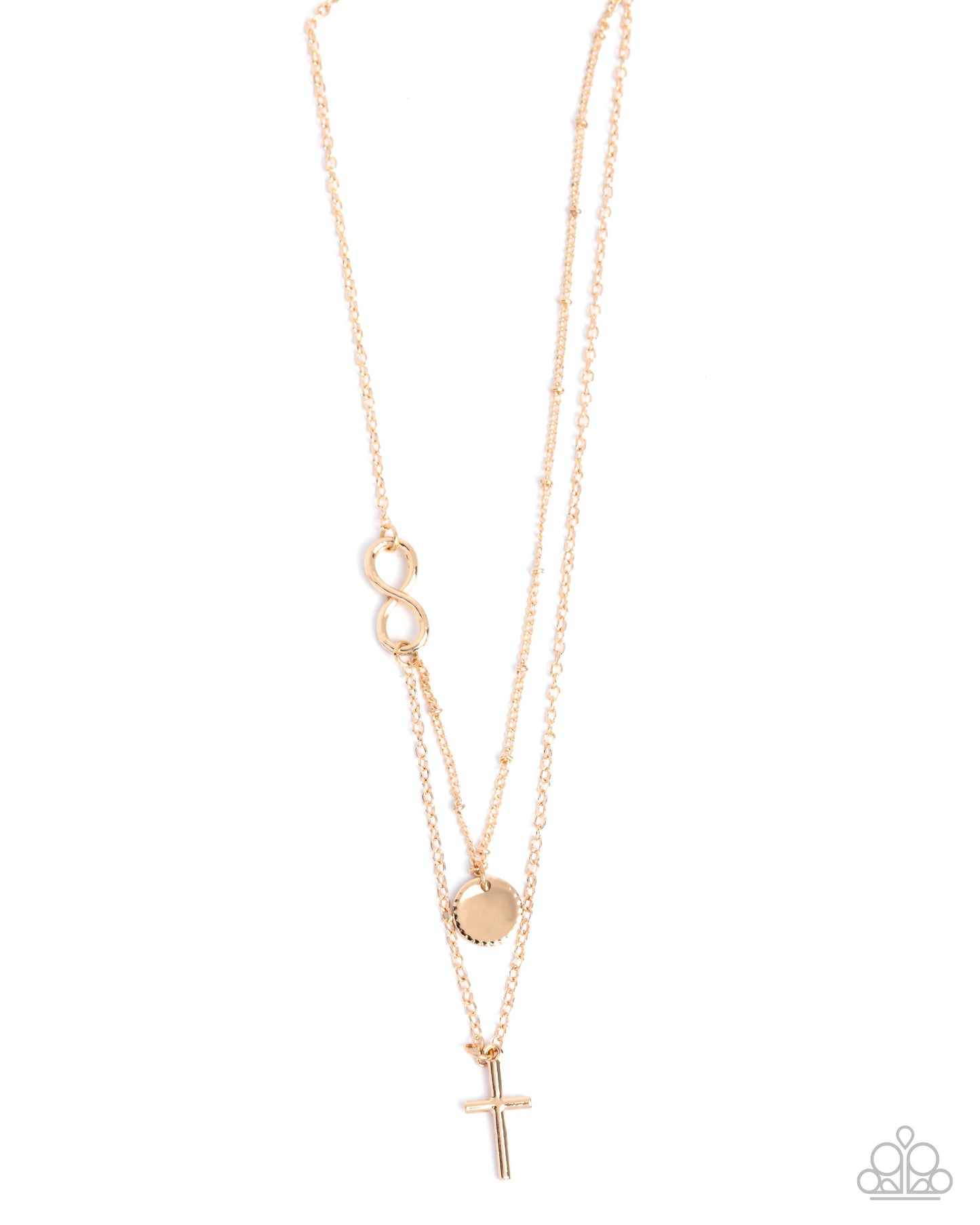 Eternal Embrace - Gold Cross Necklace