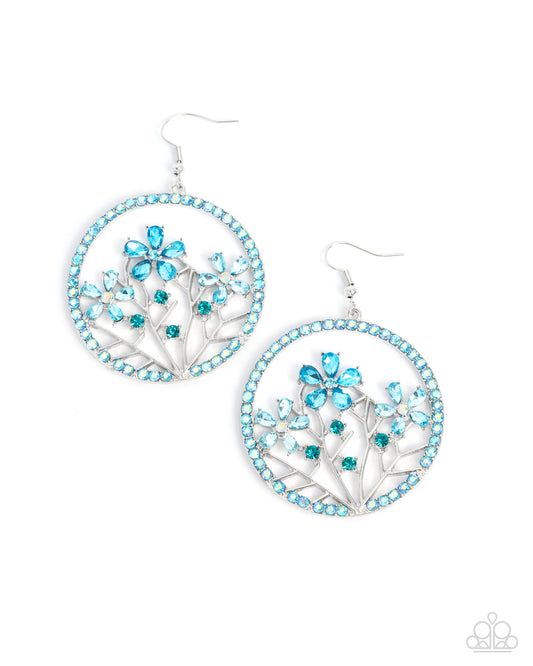 Basic Bouquet - Blue Earrings
