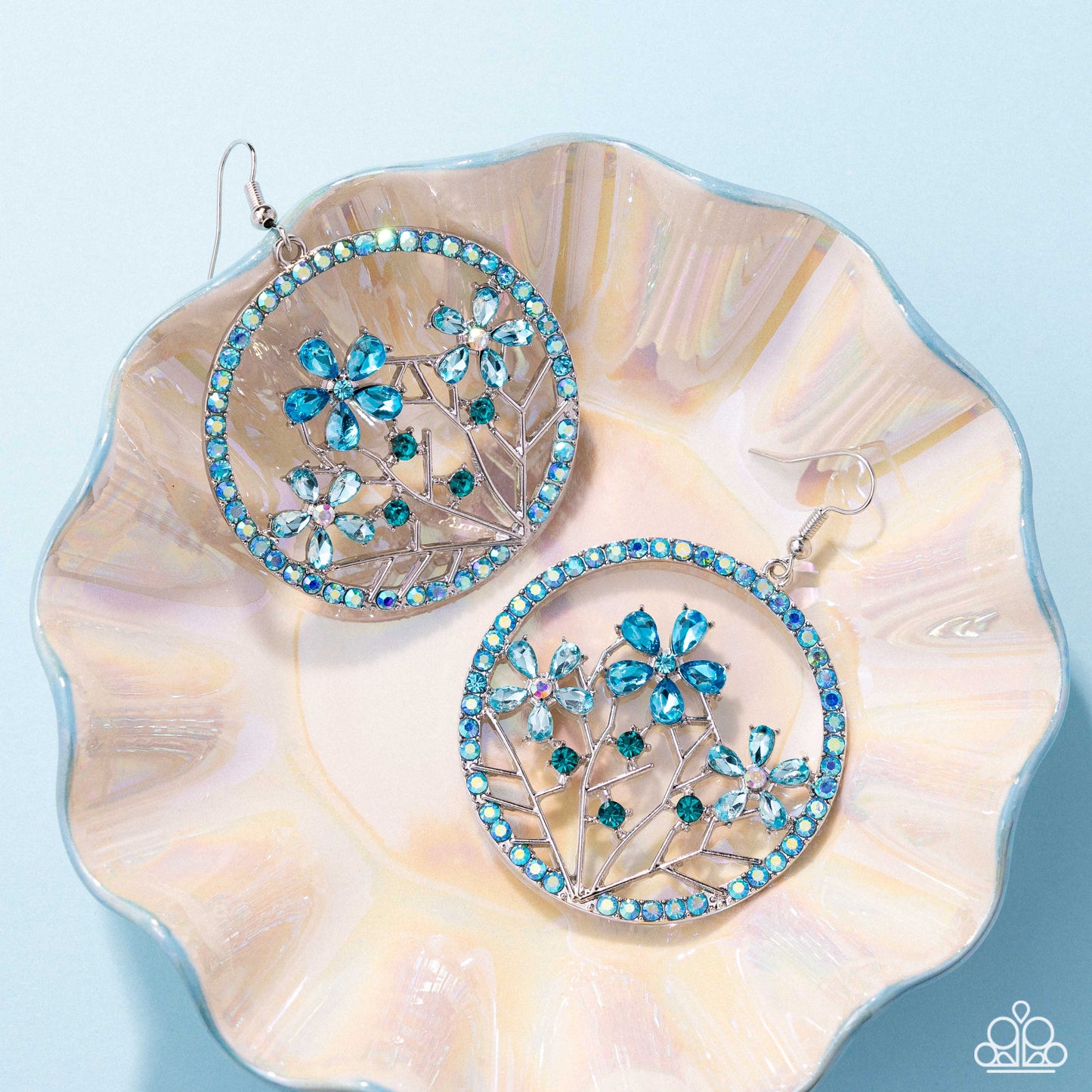 Basic Bouquet - Blue Earrings