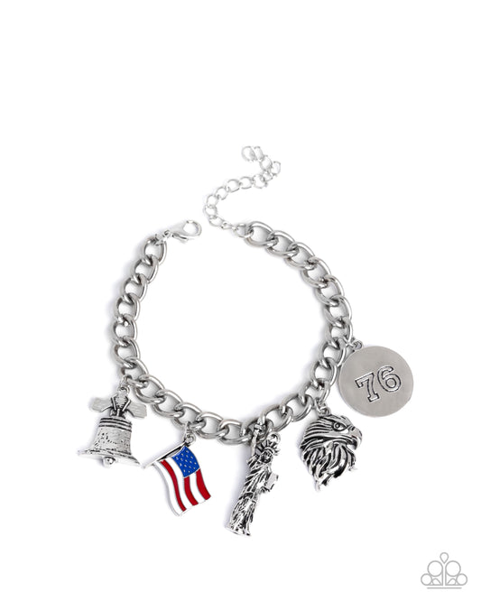 Liberty Legacy - Silver w/Red Bracelet