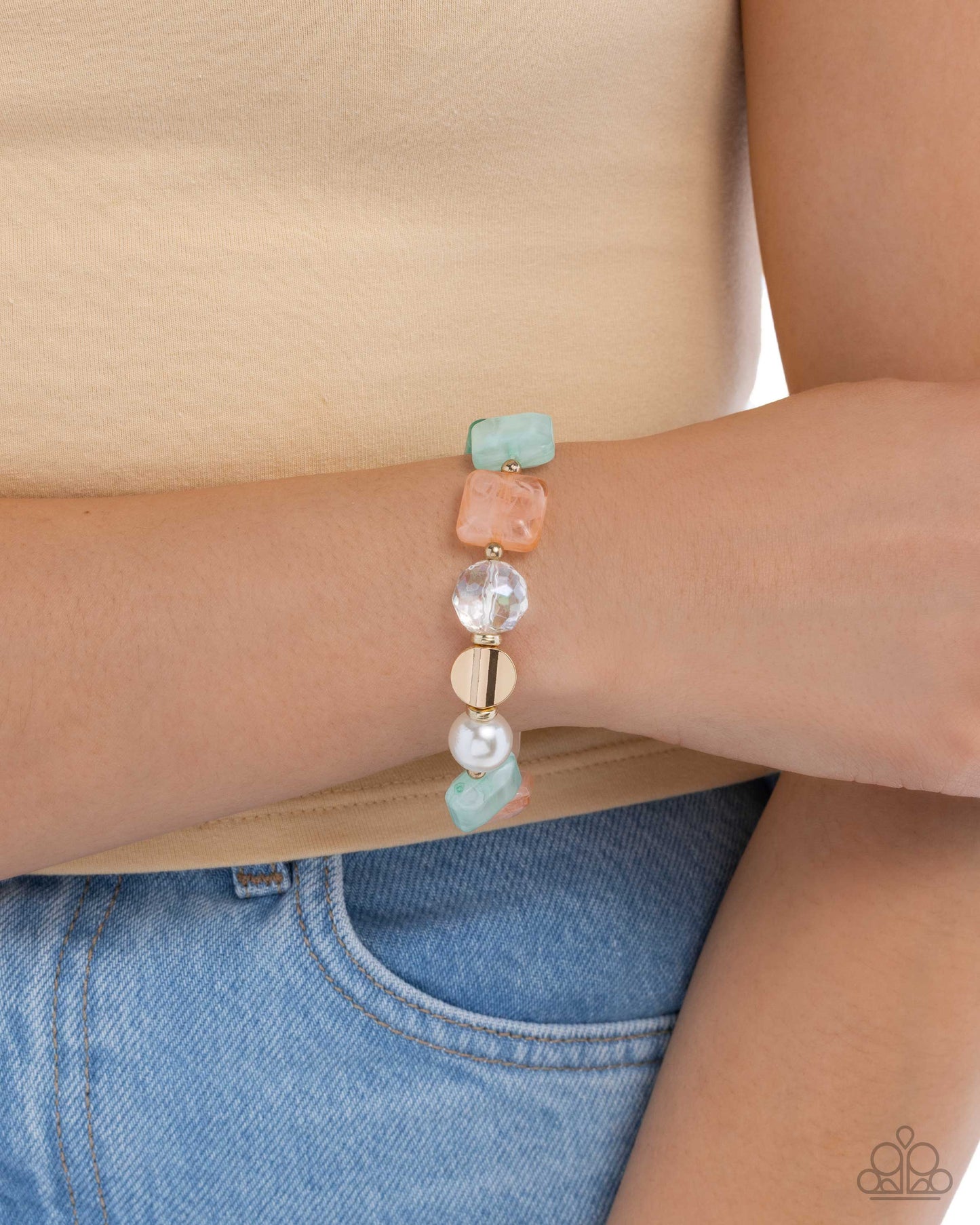 Continuous Cubes -Capricious Cubes Necklace & Bracelet Set