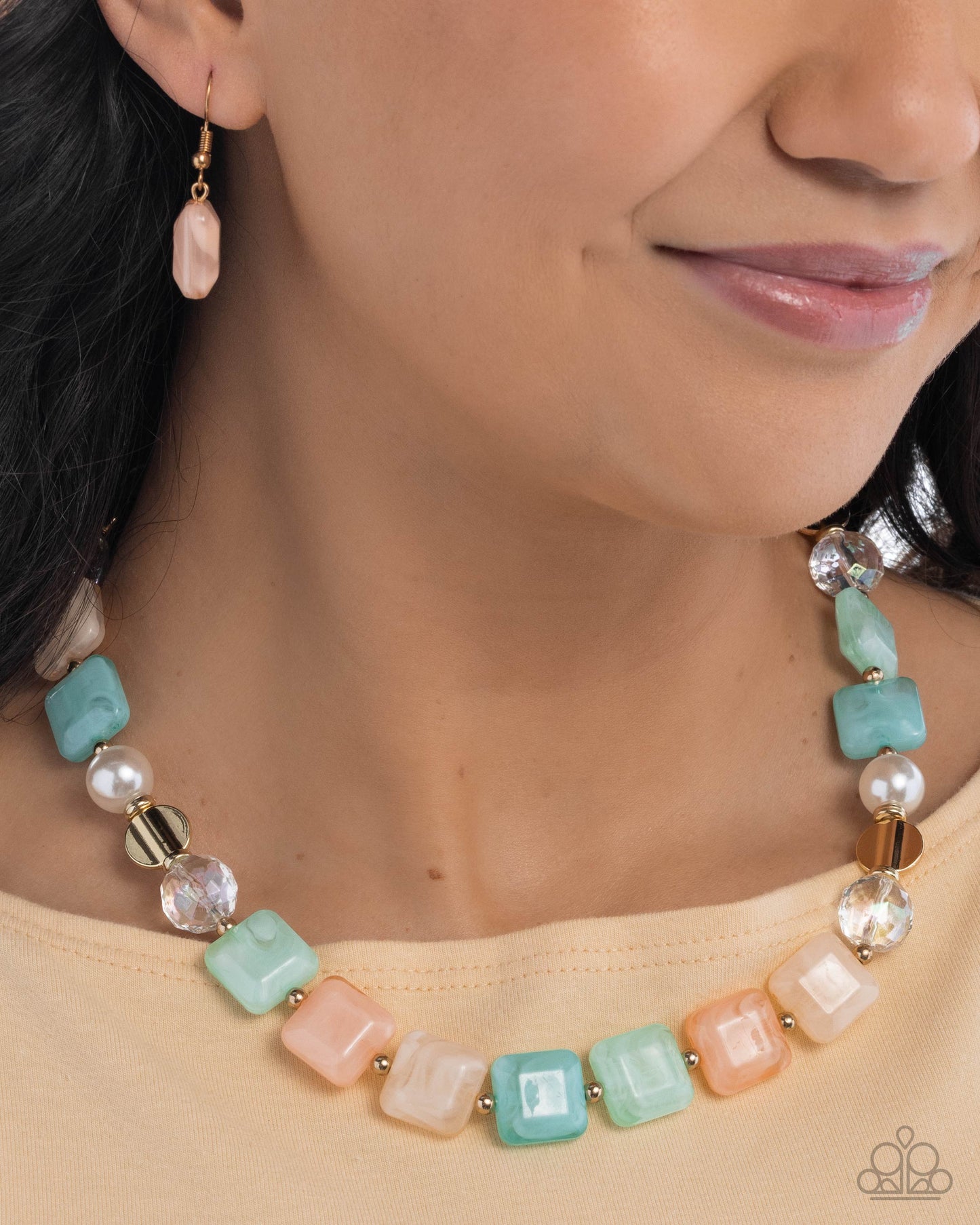 Continuous Cubes -Capricious Cubes Necklace & Bracelet Set