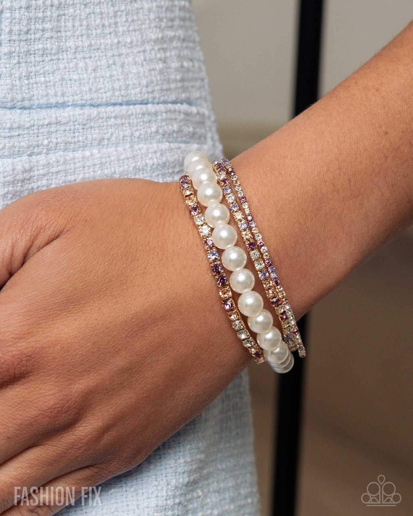 Inherited Indulgence - Gold w/Multi Bracelet