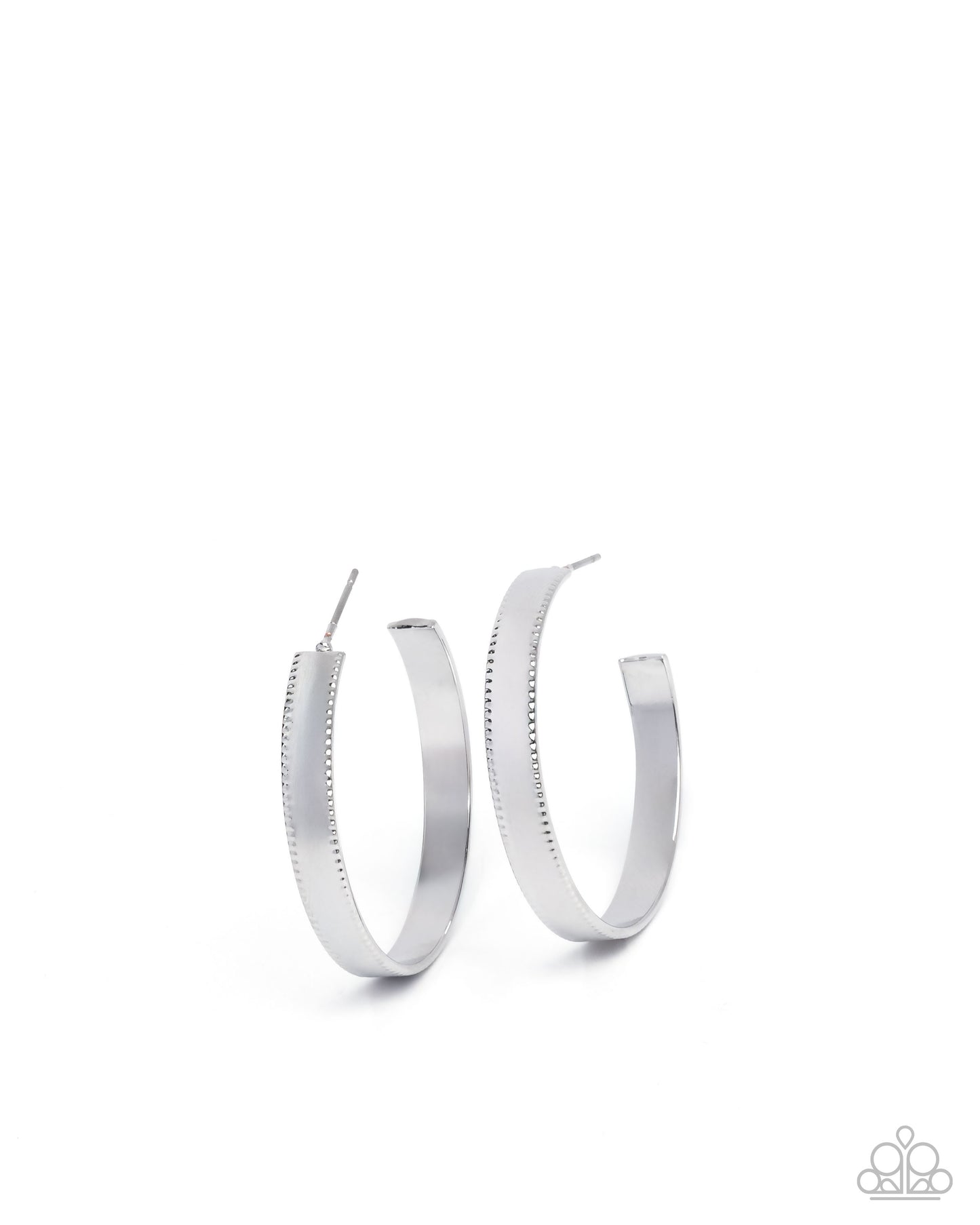 Unapologetic Union - Silver Hoop Earrings