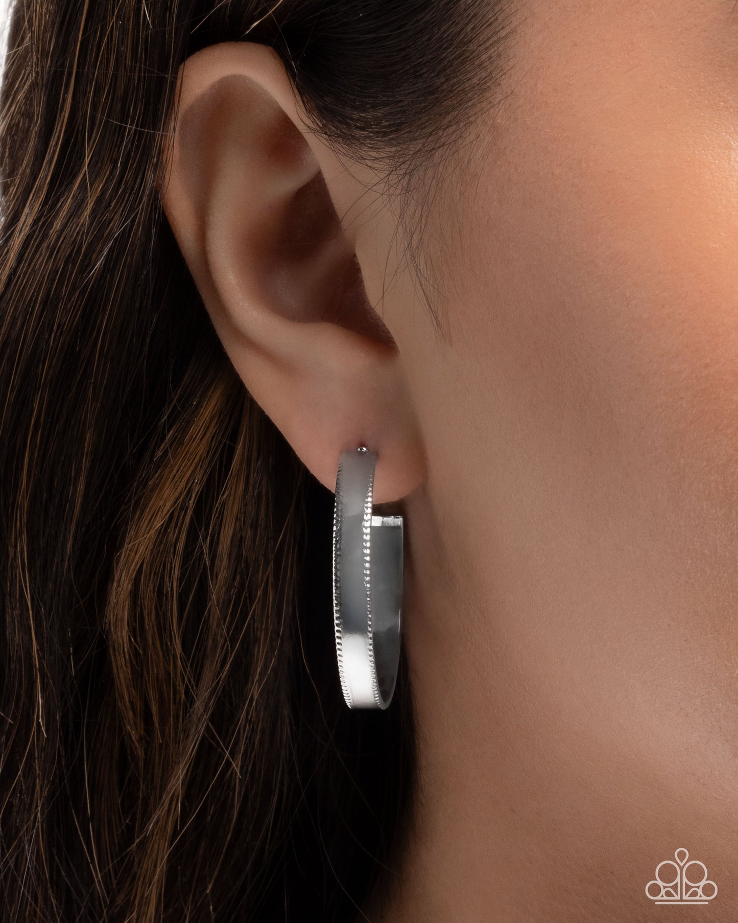 Unapologetic Union - Silver Hoop Earrings