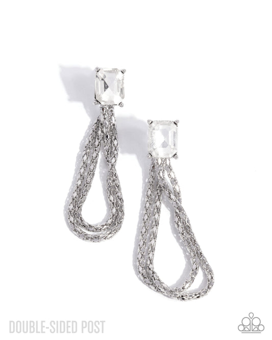 Cascading Collection - Silver Earrings