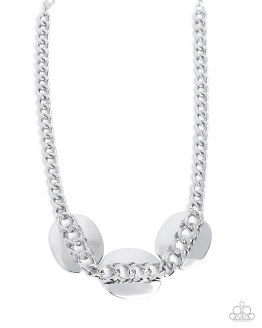 Solid Skillset - Silver Necklace
