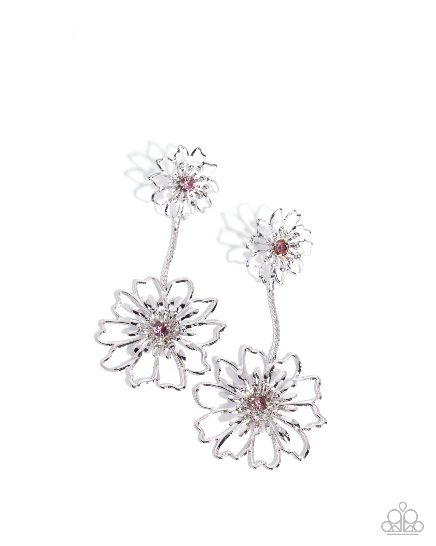 Wiry Whimsy - Purple Earrings