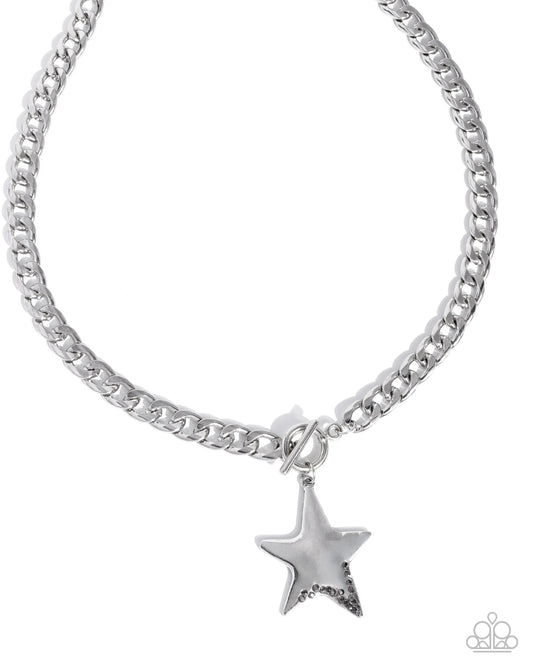 Stellar Spotlight - Silver Star Necklace
