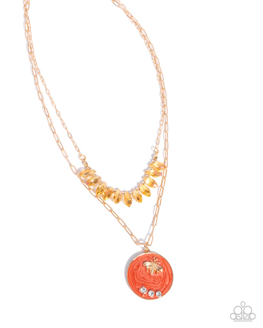 Bee Bravado - Gold w/Orange