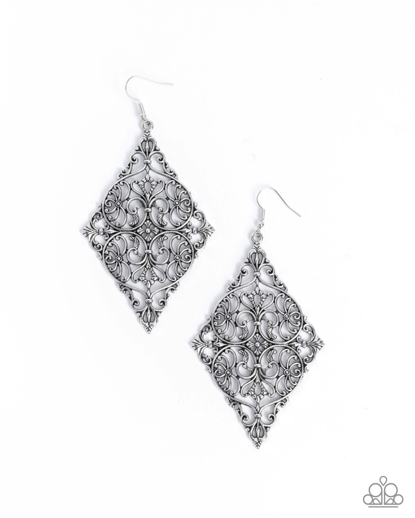 First-Place Filigree - Silver Earrings