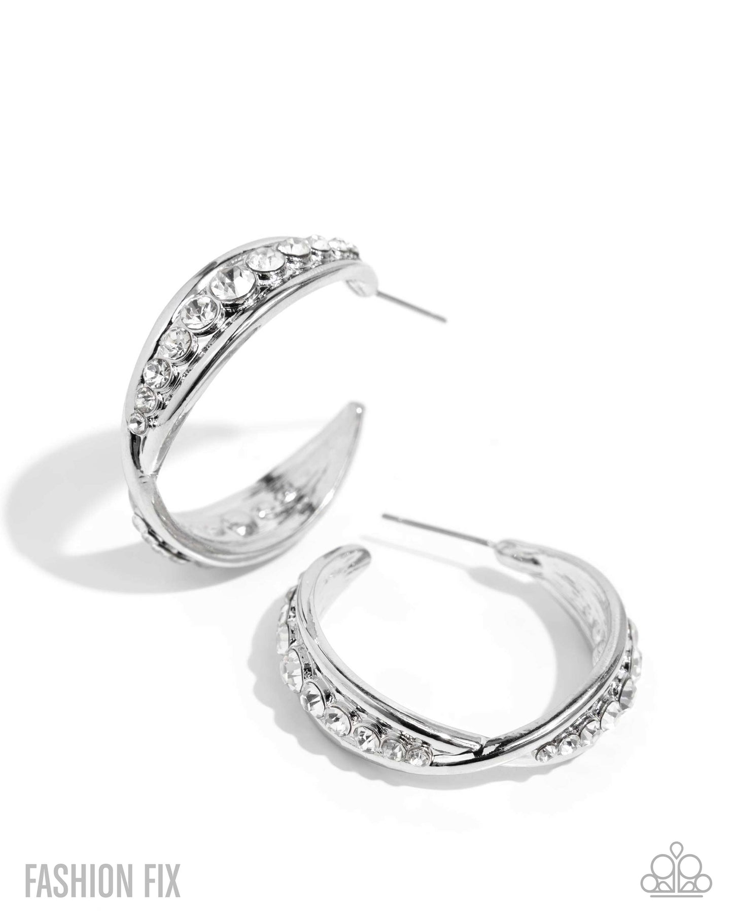 Sweeping Sonnet - Silver Earrings