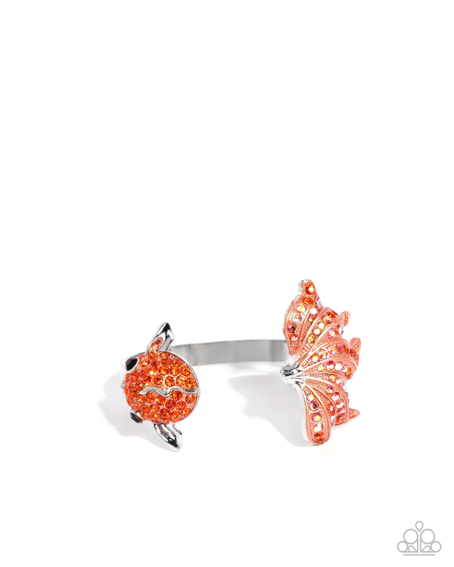 Swimming Serenity - Orange Bracelet - Fish