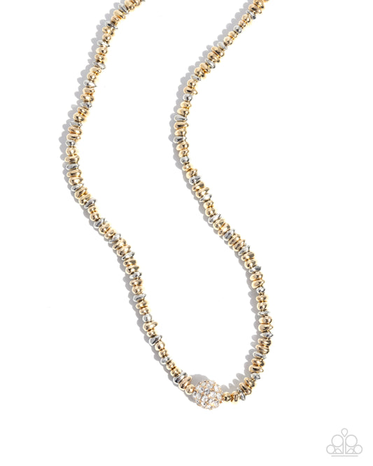 Bossy Bling - Gold & Silver Necklace