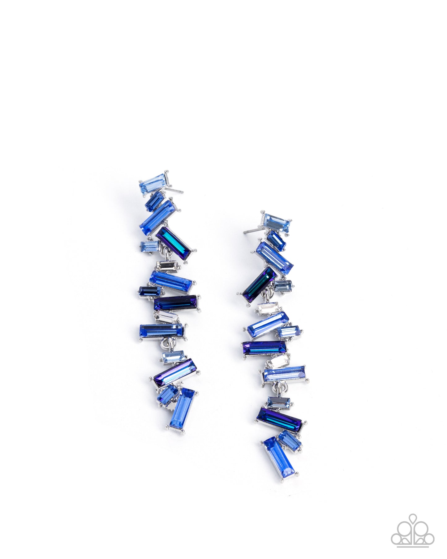 Emerald Empire - Blue Earrings