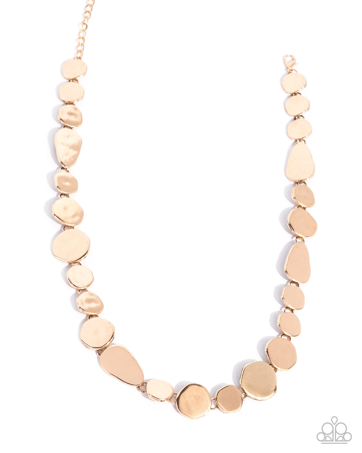 Abstract Assumption  Complete Look - Abstract Arrangement Gold Necklace Set