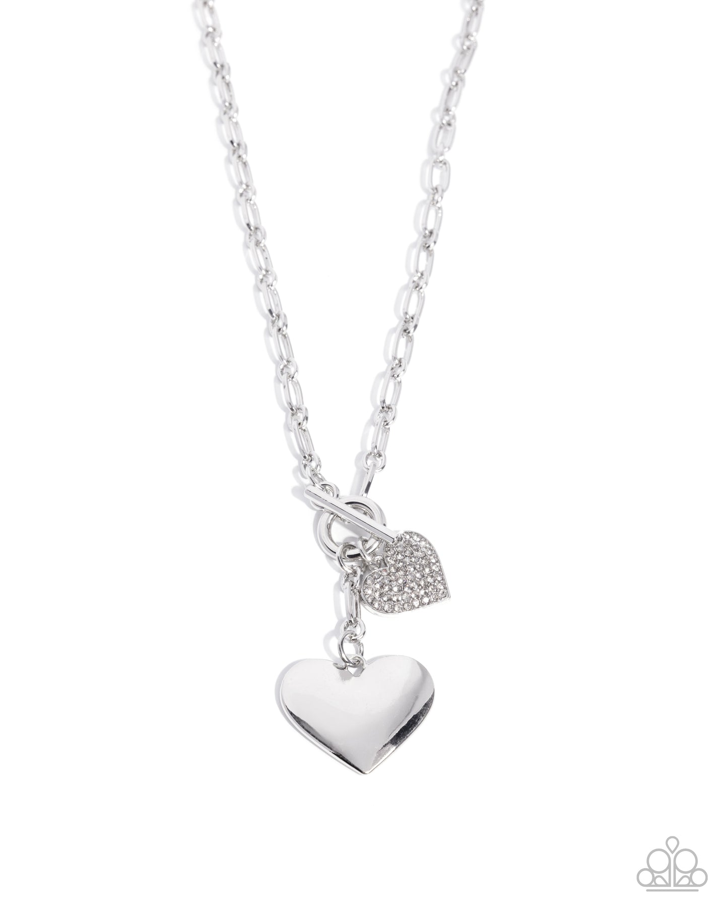 Courting Charisma - Silver Heart Necklace