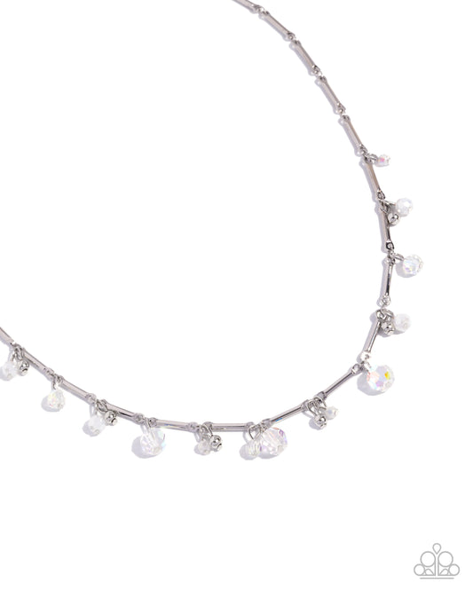 Energetic Elegance Necklace  - White