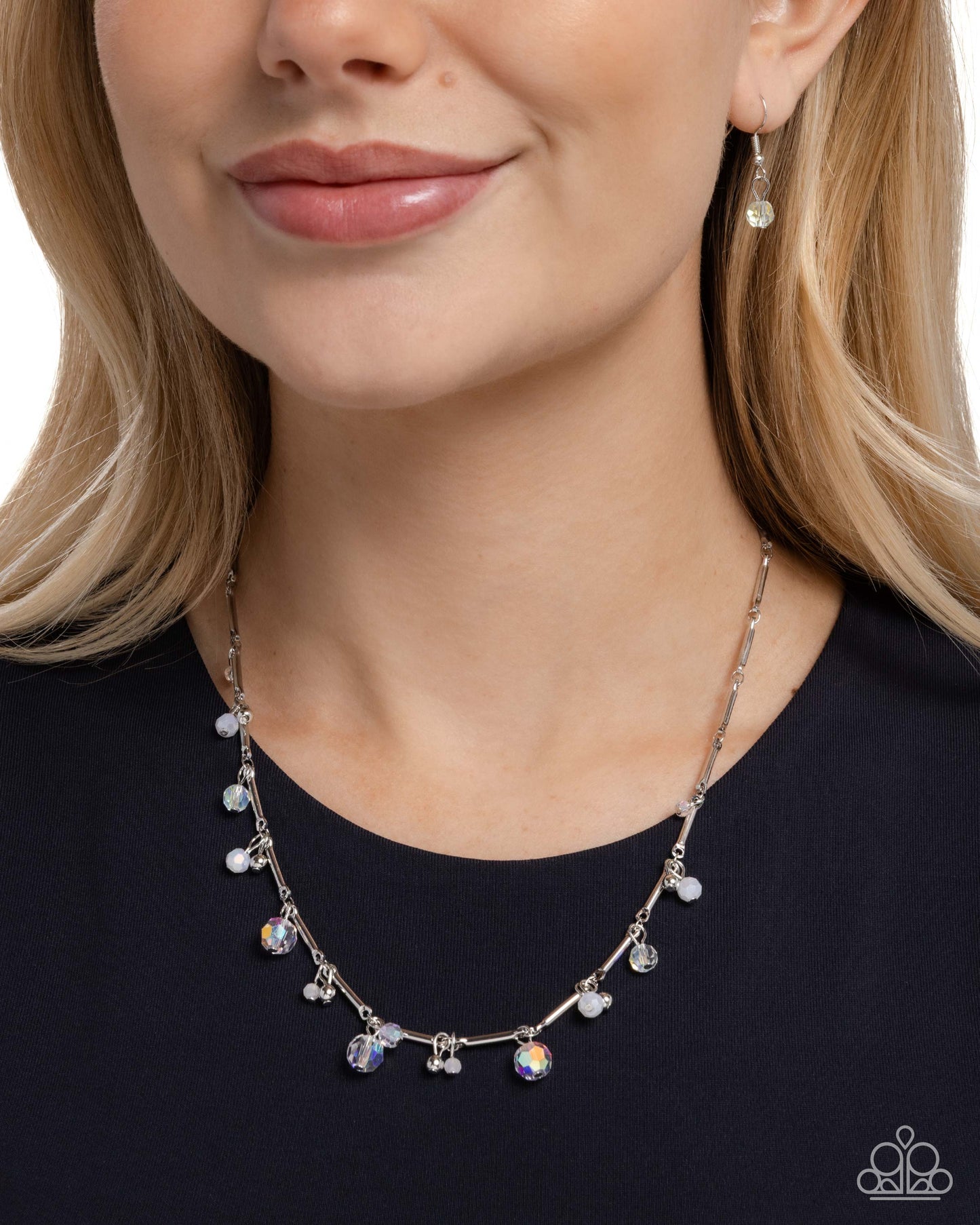 Energetic Elegance Necklace  - White
