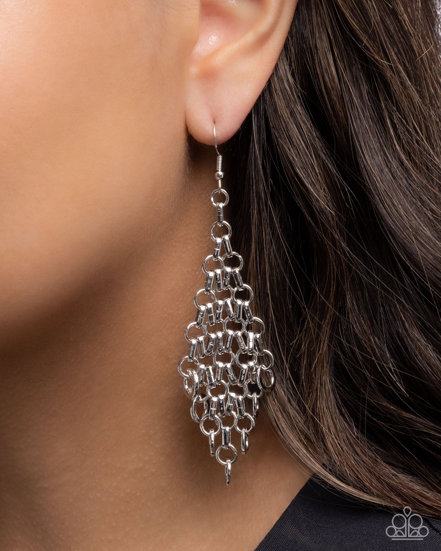 Decisive Delivery - Silver Earrings