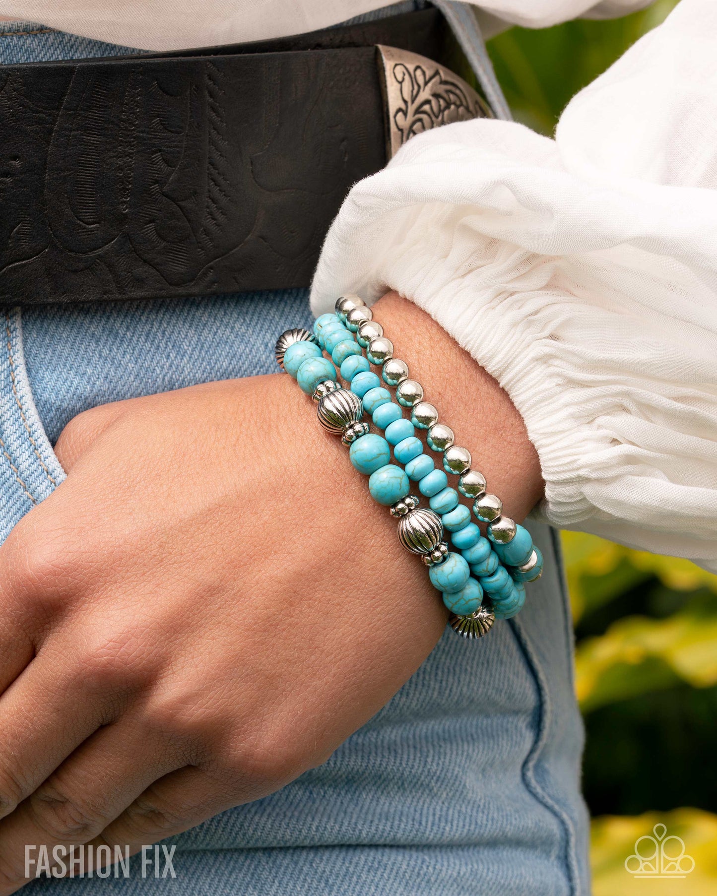 Earthy Express - Turquoise Bracelet