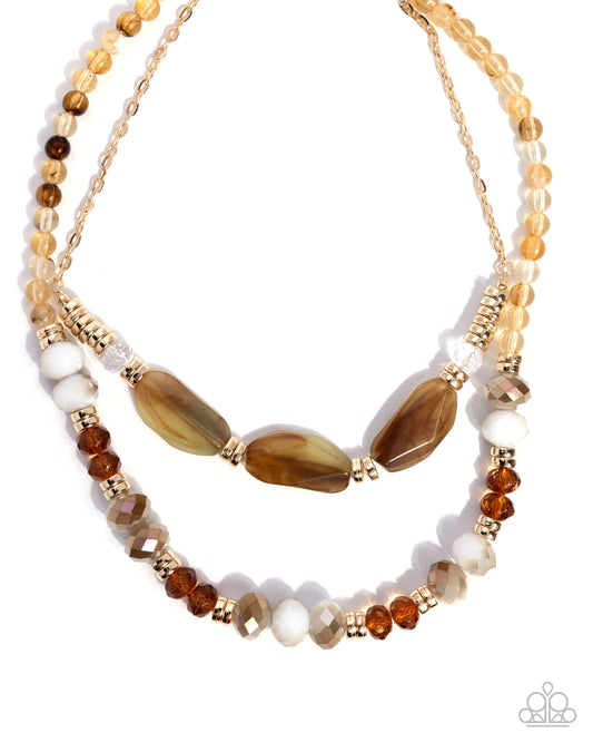 Girls Day - Brown Necklace