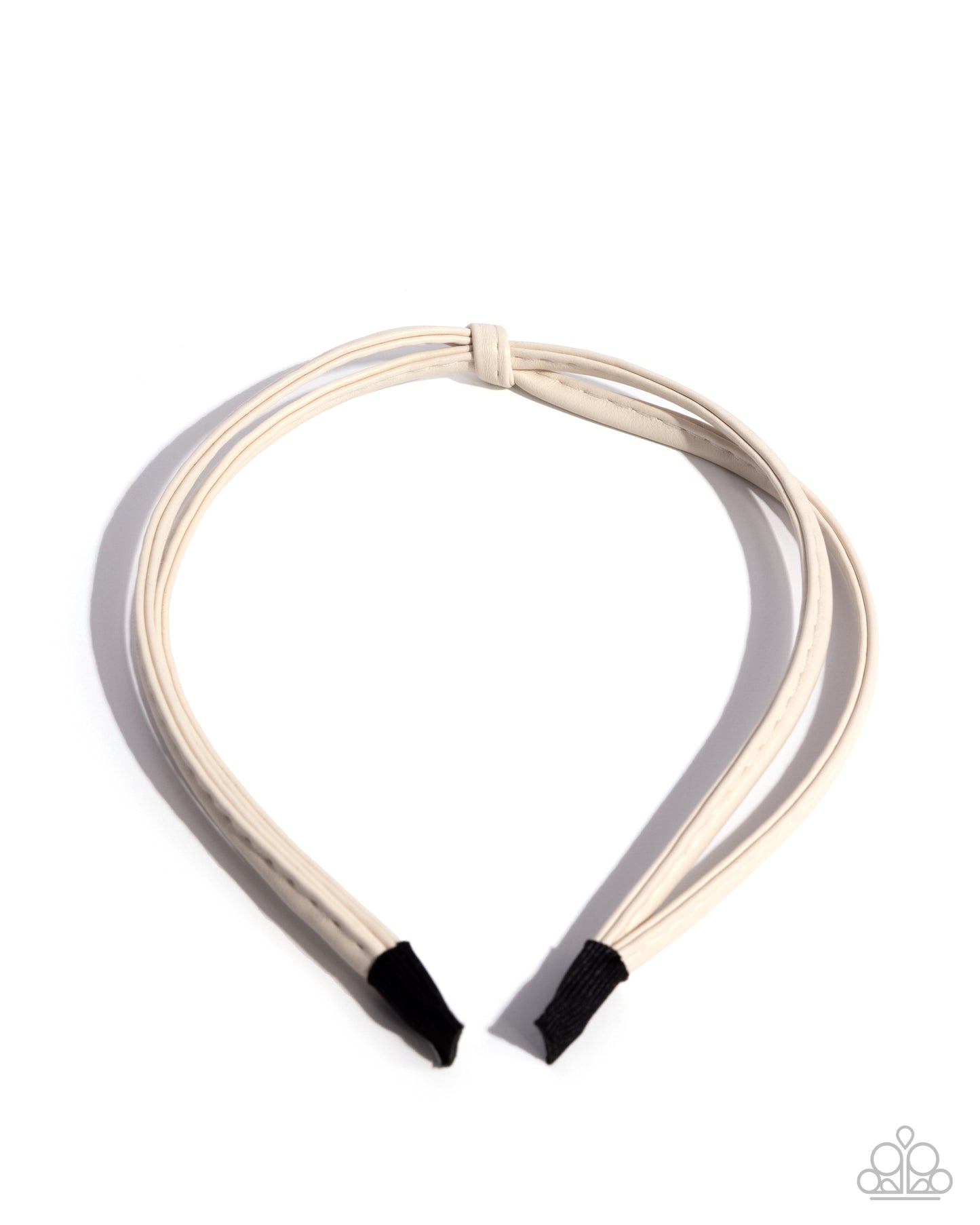 Believe It Or KNOT - White Headband