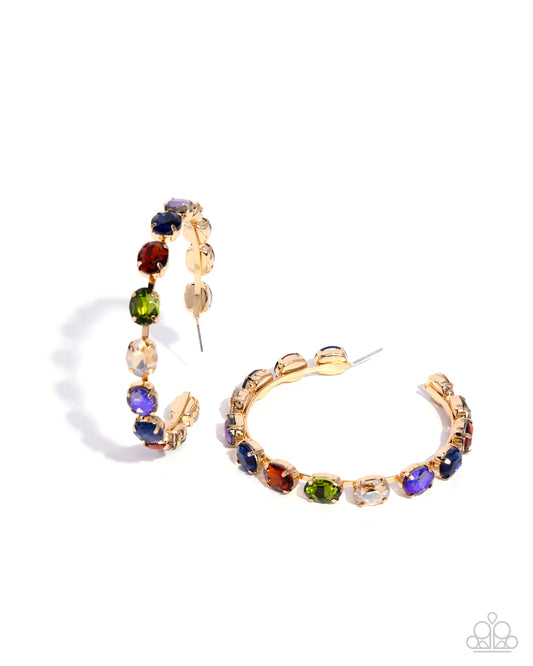 Grand Finale Glitz - Multi Earrings