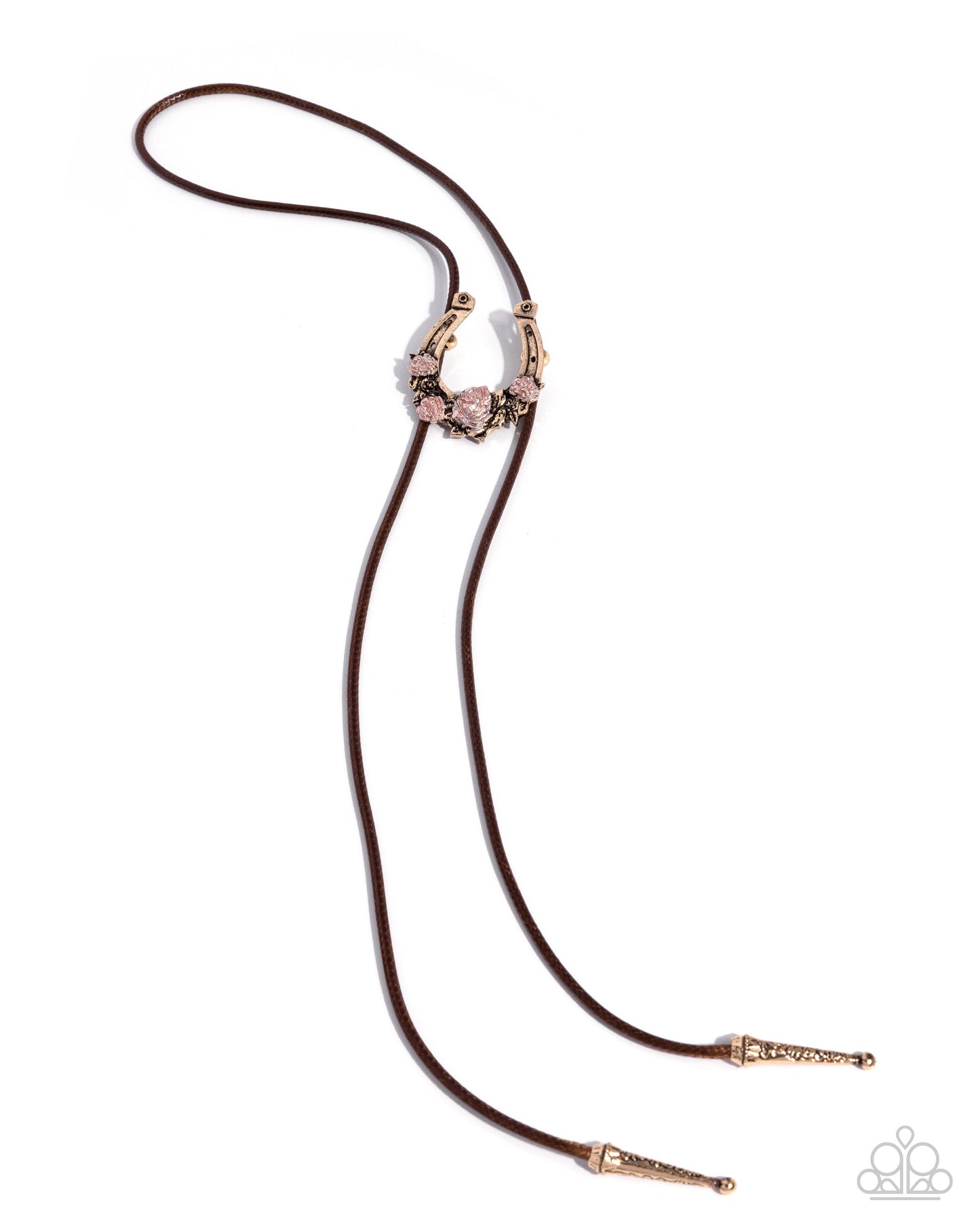 Western Wish - Brown Bolo Necklace
