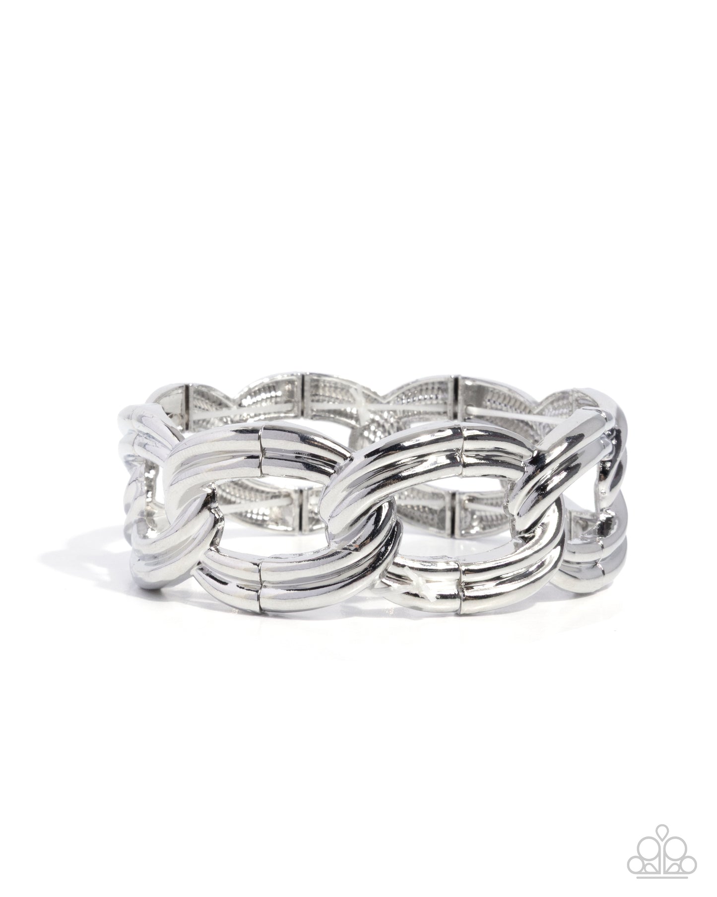 Weathered Workday Bracelet  - Silver