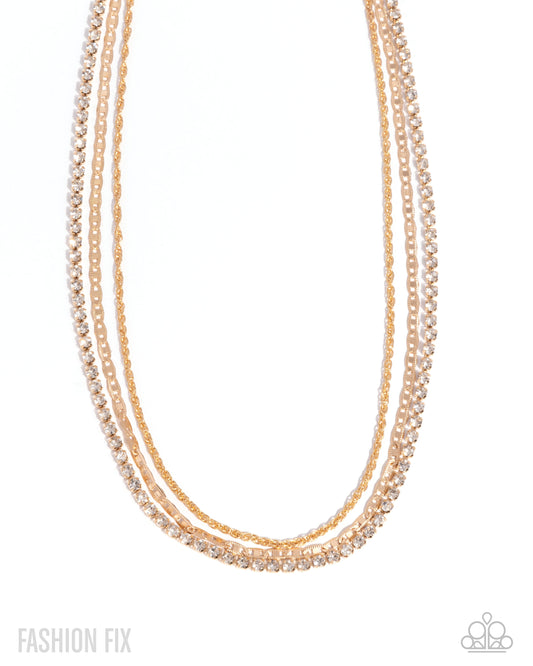 Matching Moment - Gold Necklace