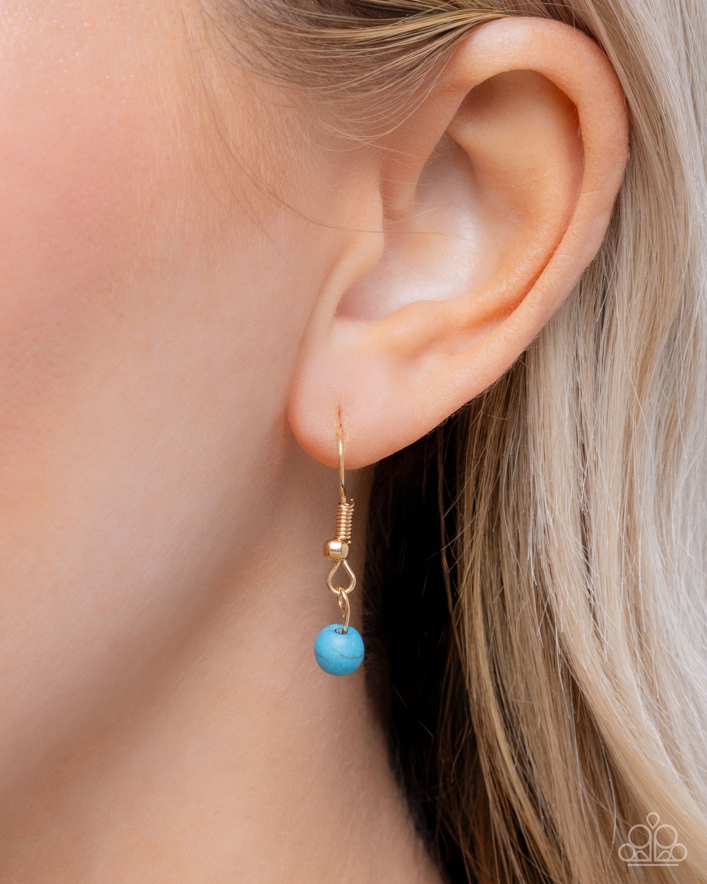 Breathe a Sigh of Relief - Gold w/Multi Necklace