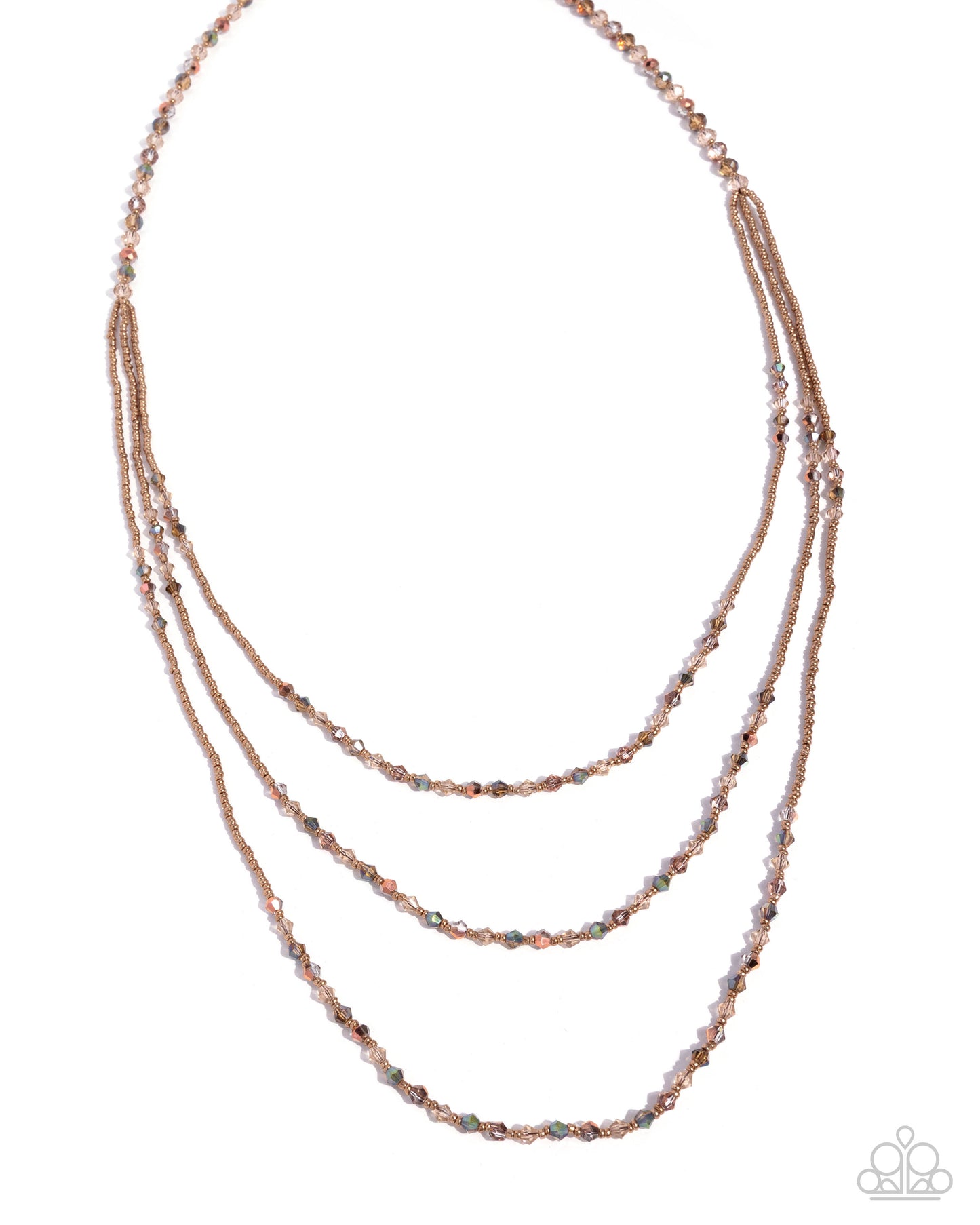 Calling Chic - Brown Necklace