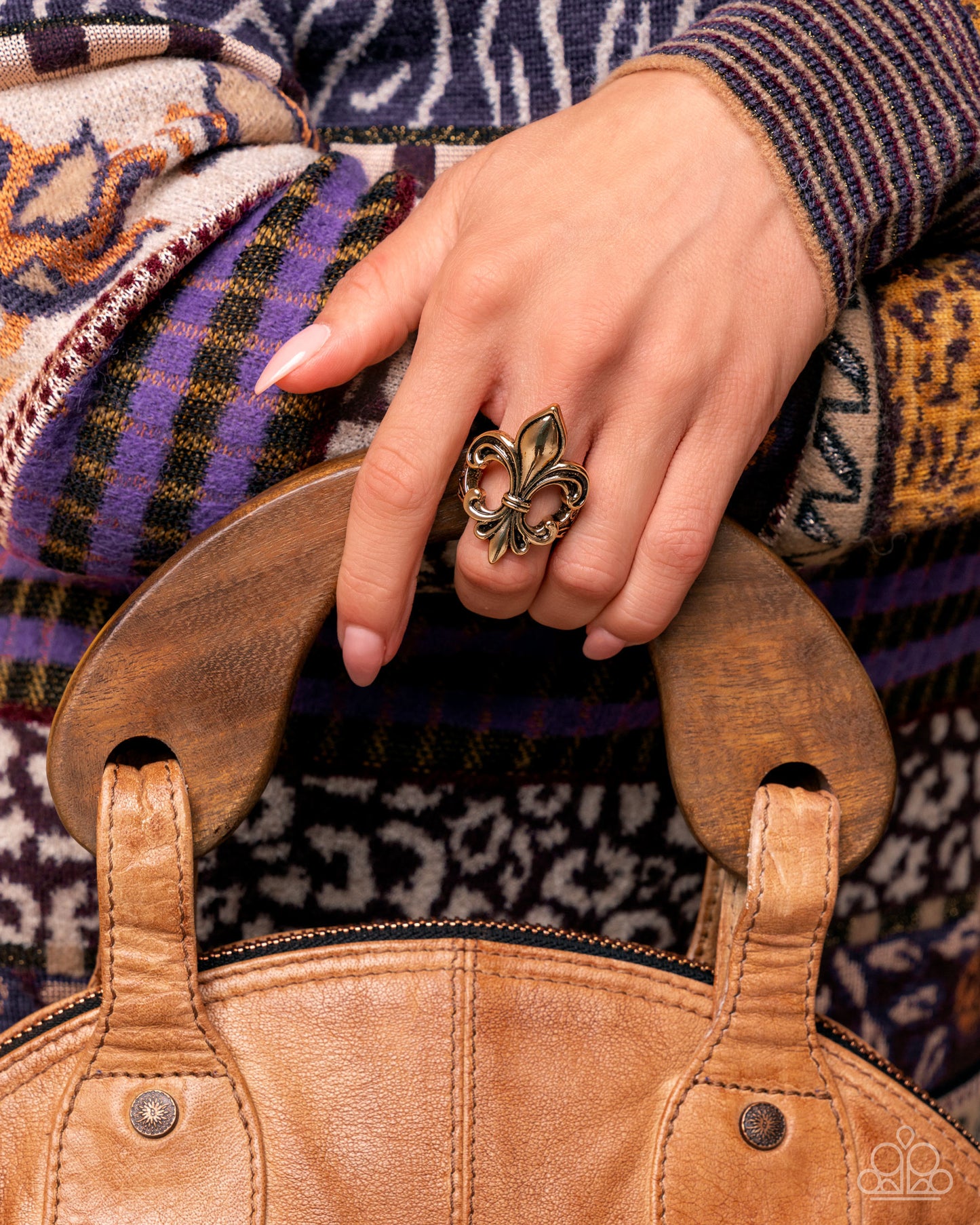 Fleur de Lis - Gold Ring