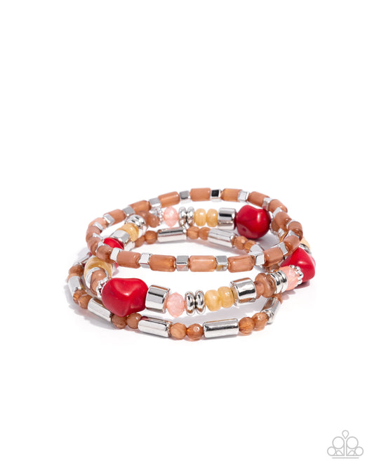 Canyon Caution - Red Bracelet