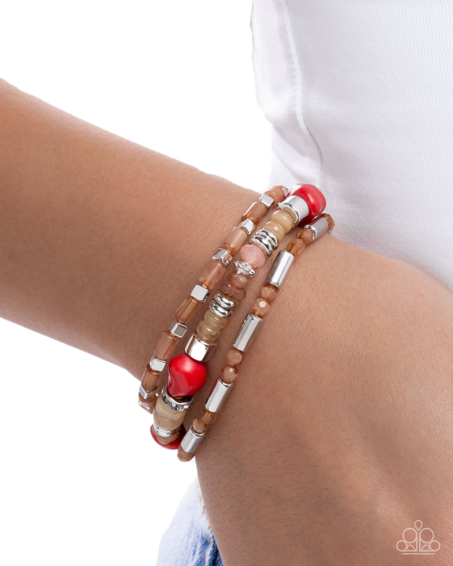 Canyon Caution - Red Bracelet