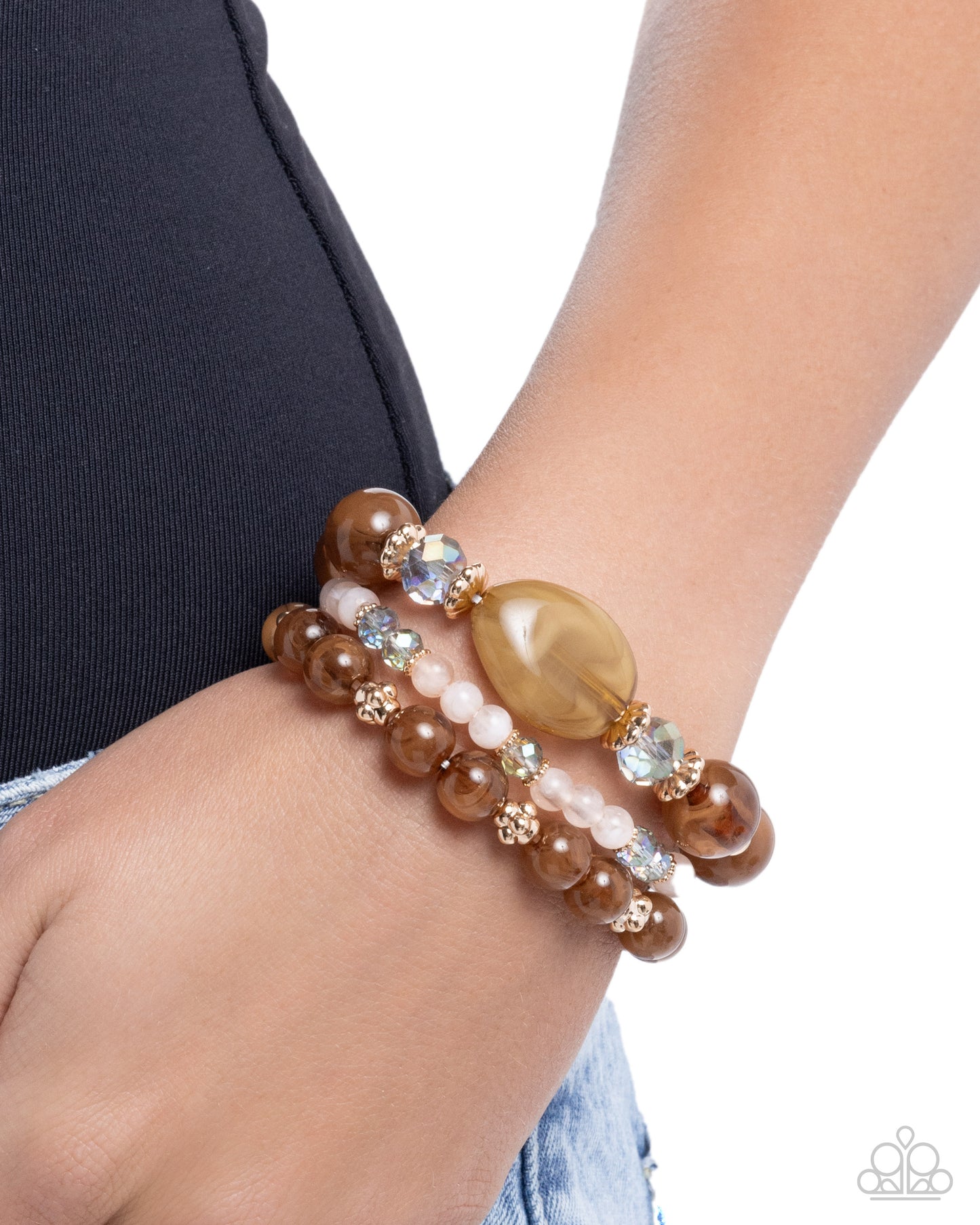 Cheerful Collection - Brown Bracelet
