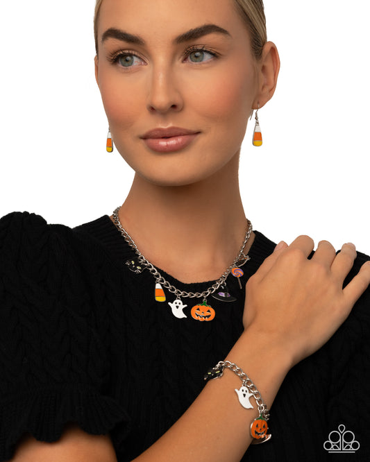 Haunting Hallmark - Halloween Necklace & Bracelet Set