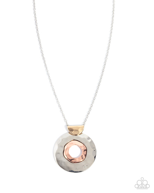 Mismatched Melody - Silver w/Multi Metals Necklace