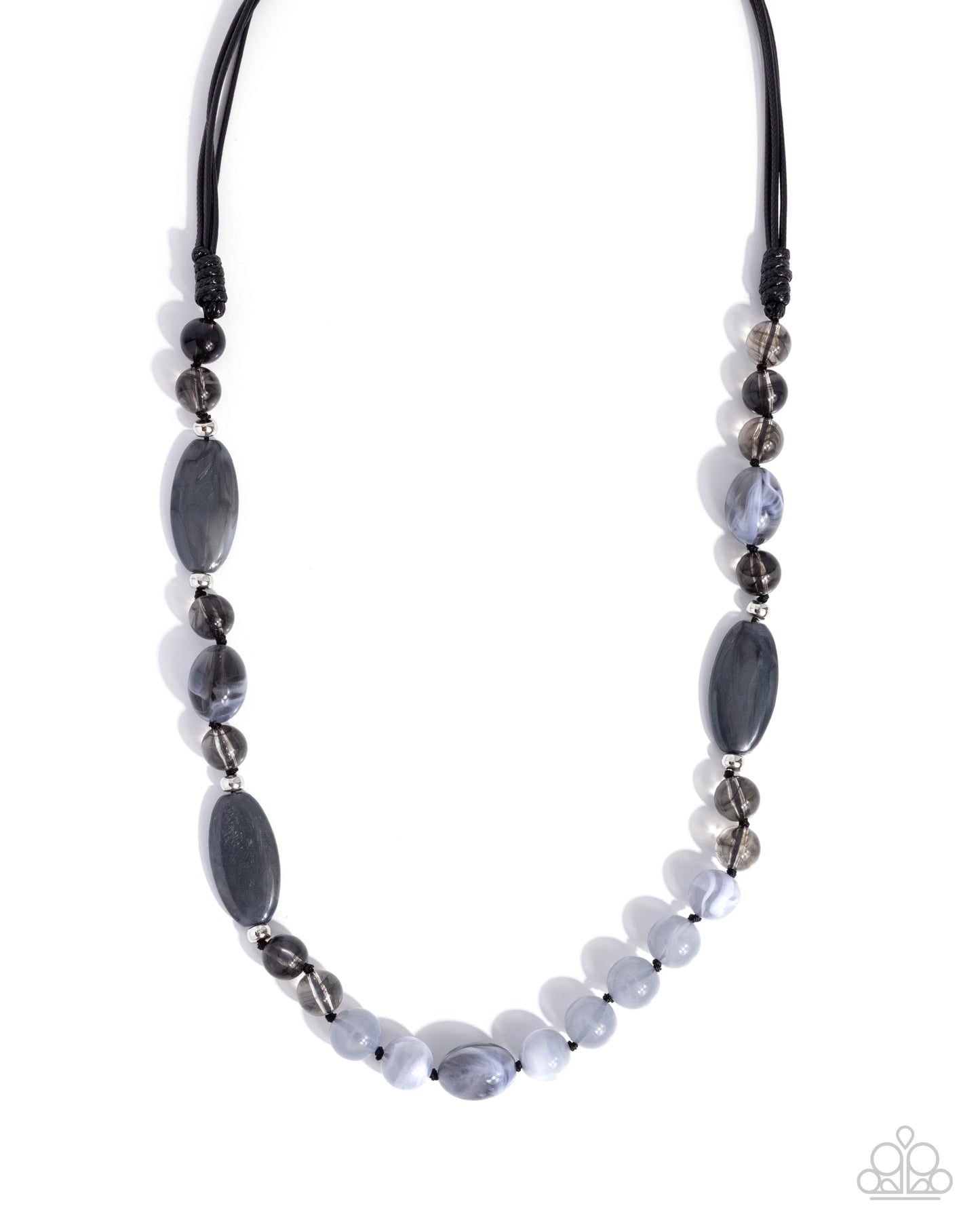 Entrancing Ease - Black Necklace