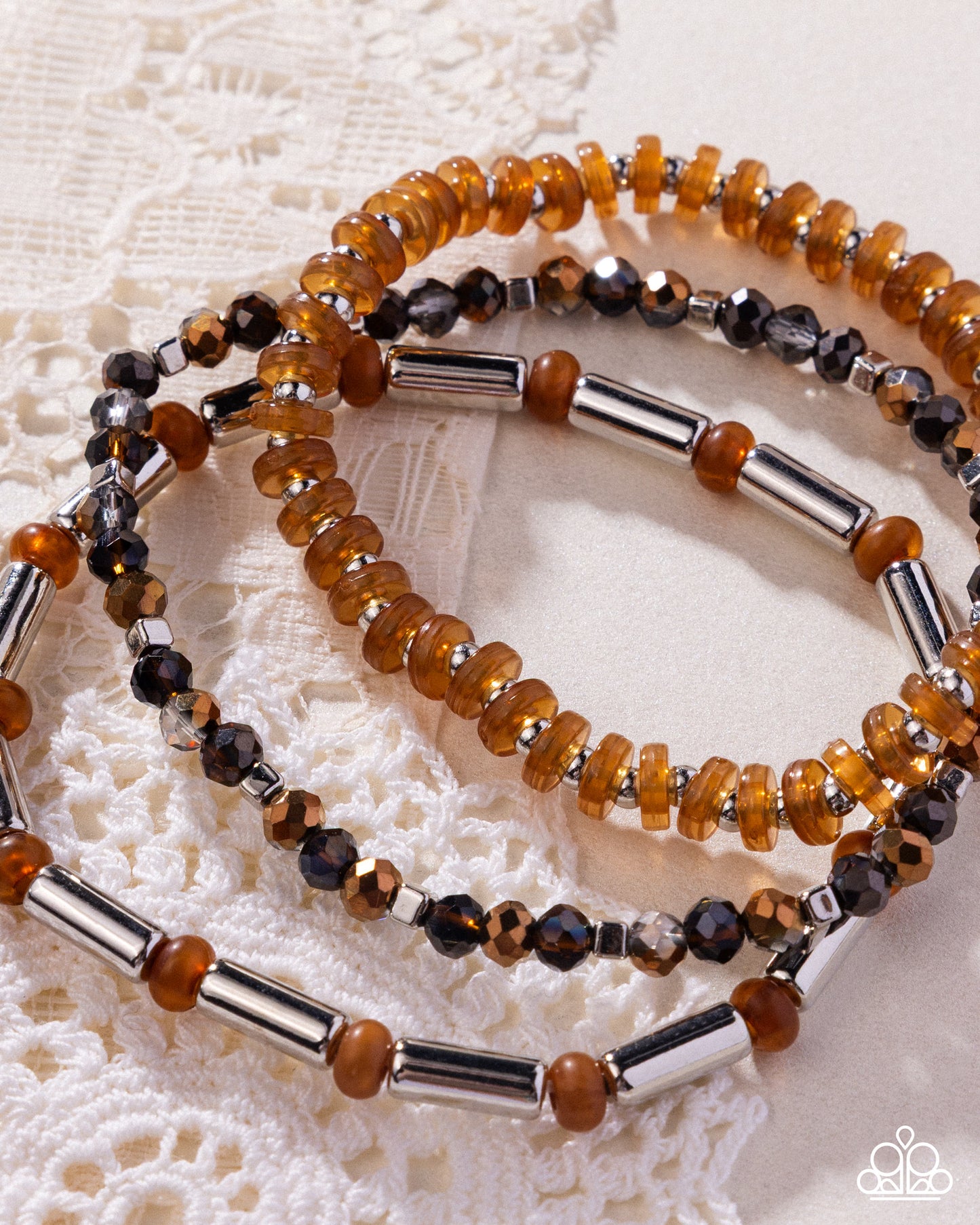Flash of Fashion - Brown Bracelet