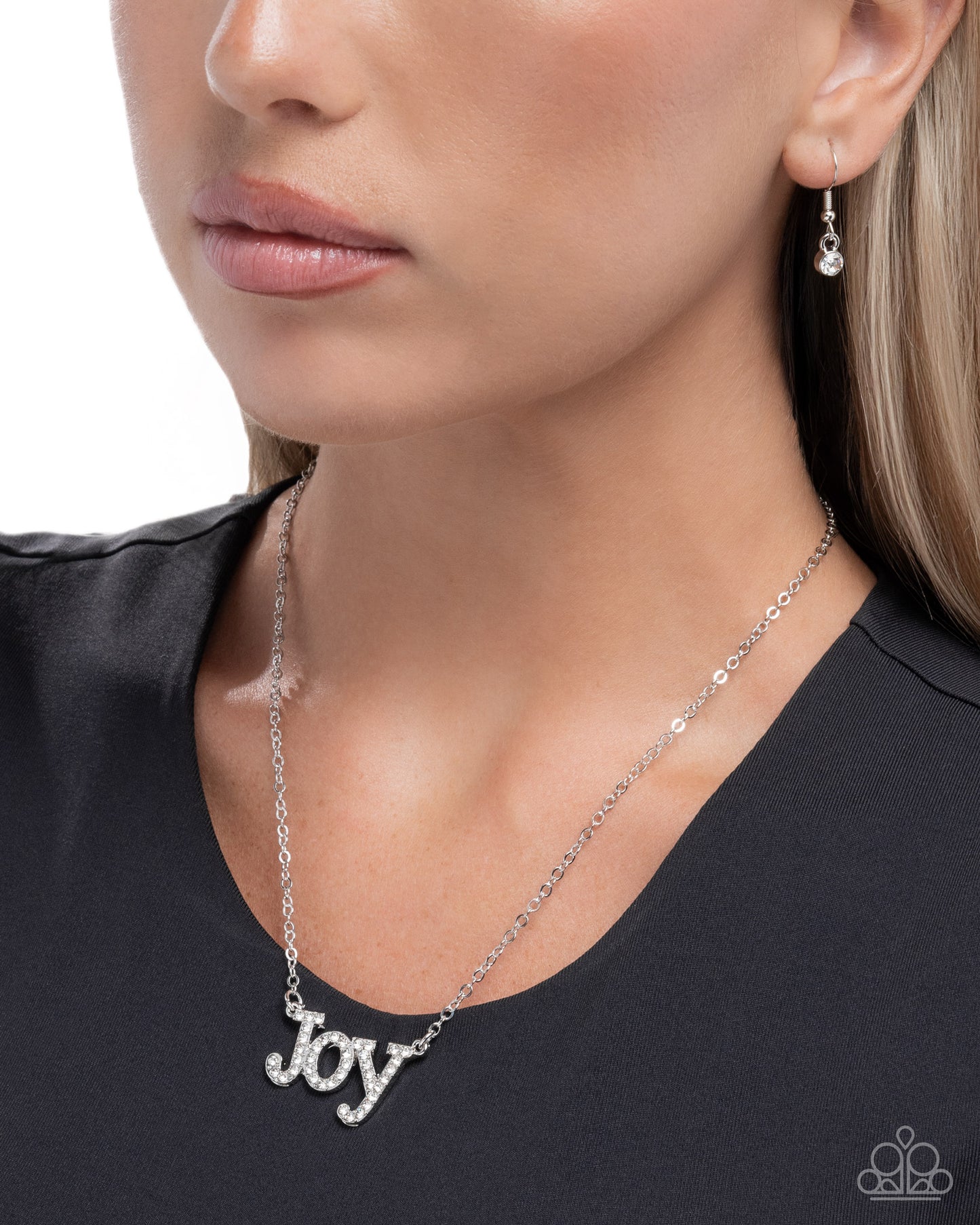 How Great Our Joy - Silver Joy Newcklace