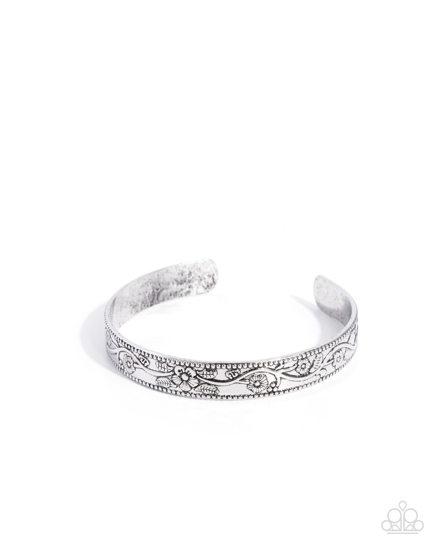 Vintage Side Bracelet - Silver
