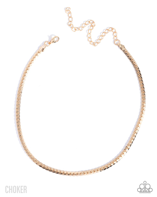 Crowning Challenge Necklace - Gold