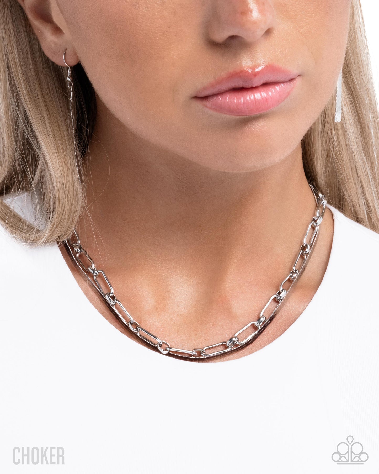 Traditional Test - Silver Necklace