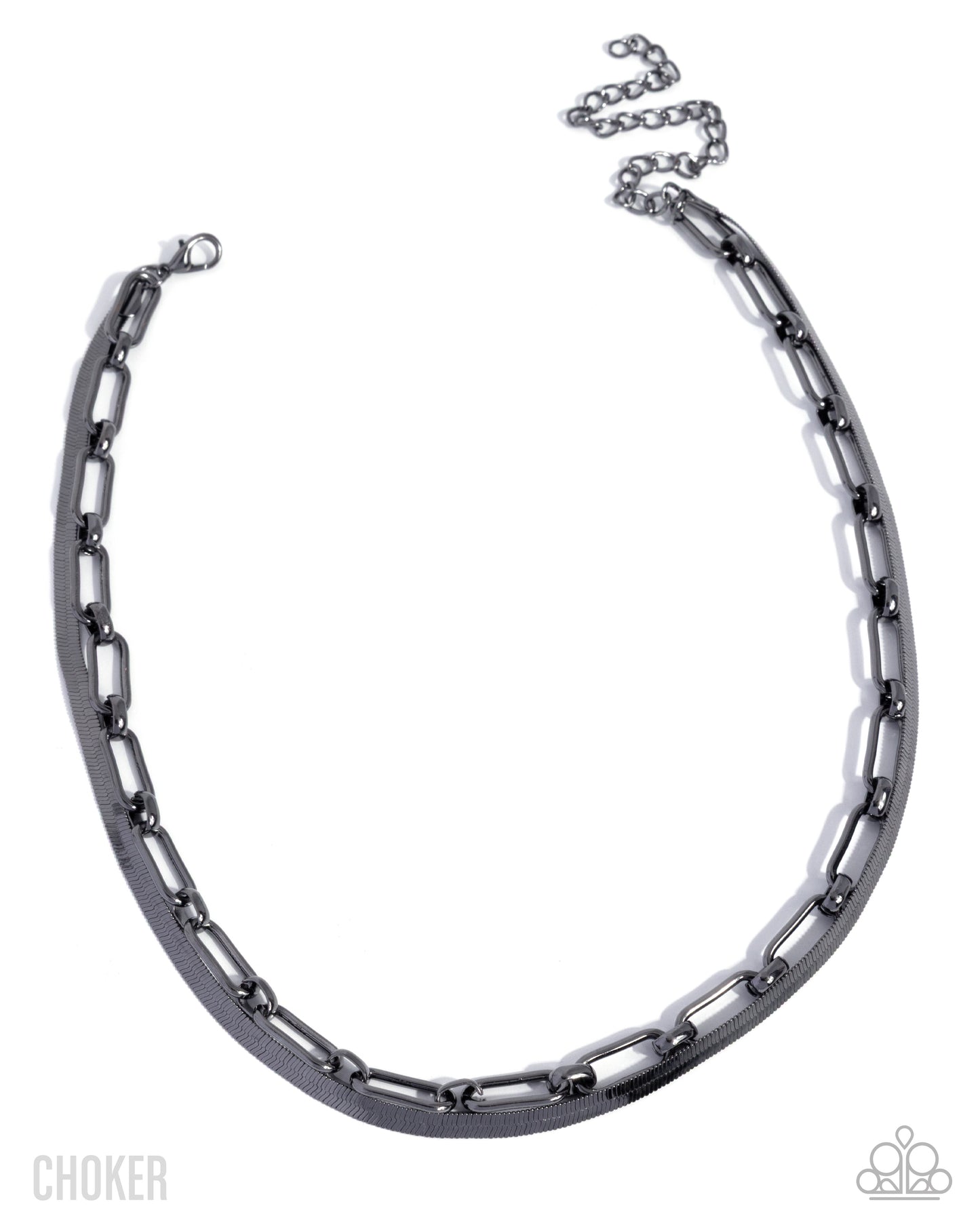 Traditional Test - Gunmetal (black) Necklace