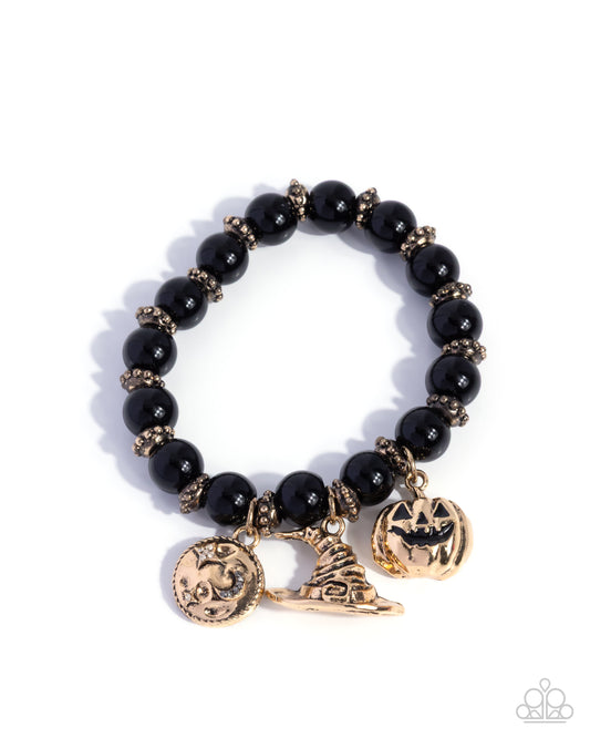 Halloween Homage - Black Bracelet